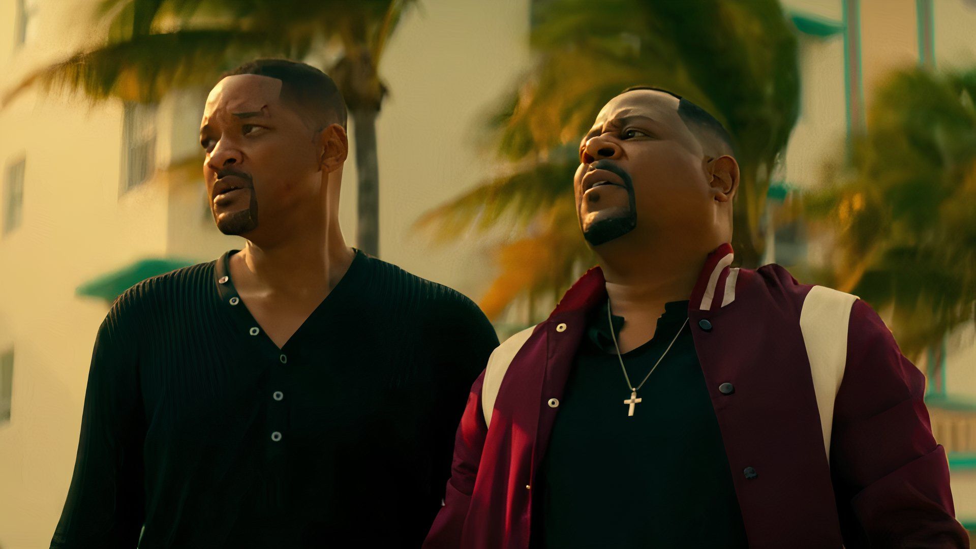 Will Smith as Mike Lori and Martin Lawrence as Mark Lauri and Martin Lawrence at Will Boys for Life.