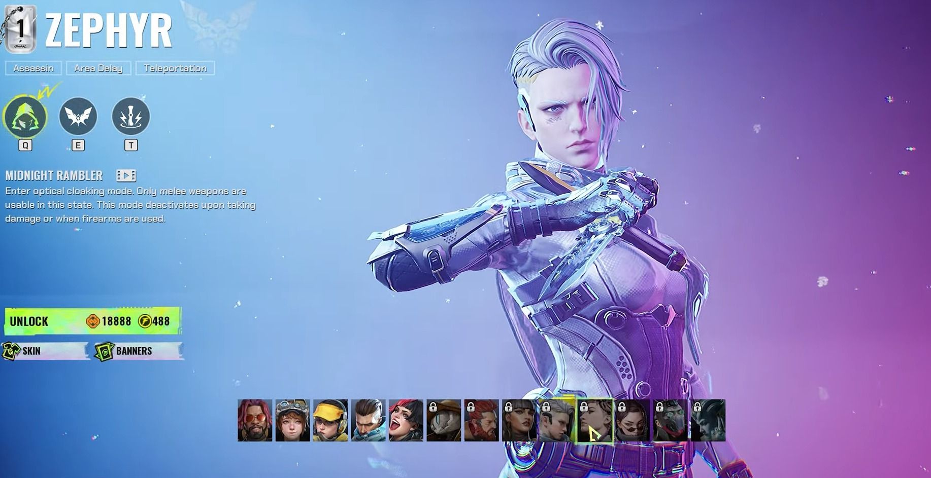 zephyr in fragpunk