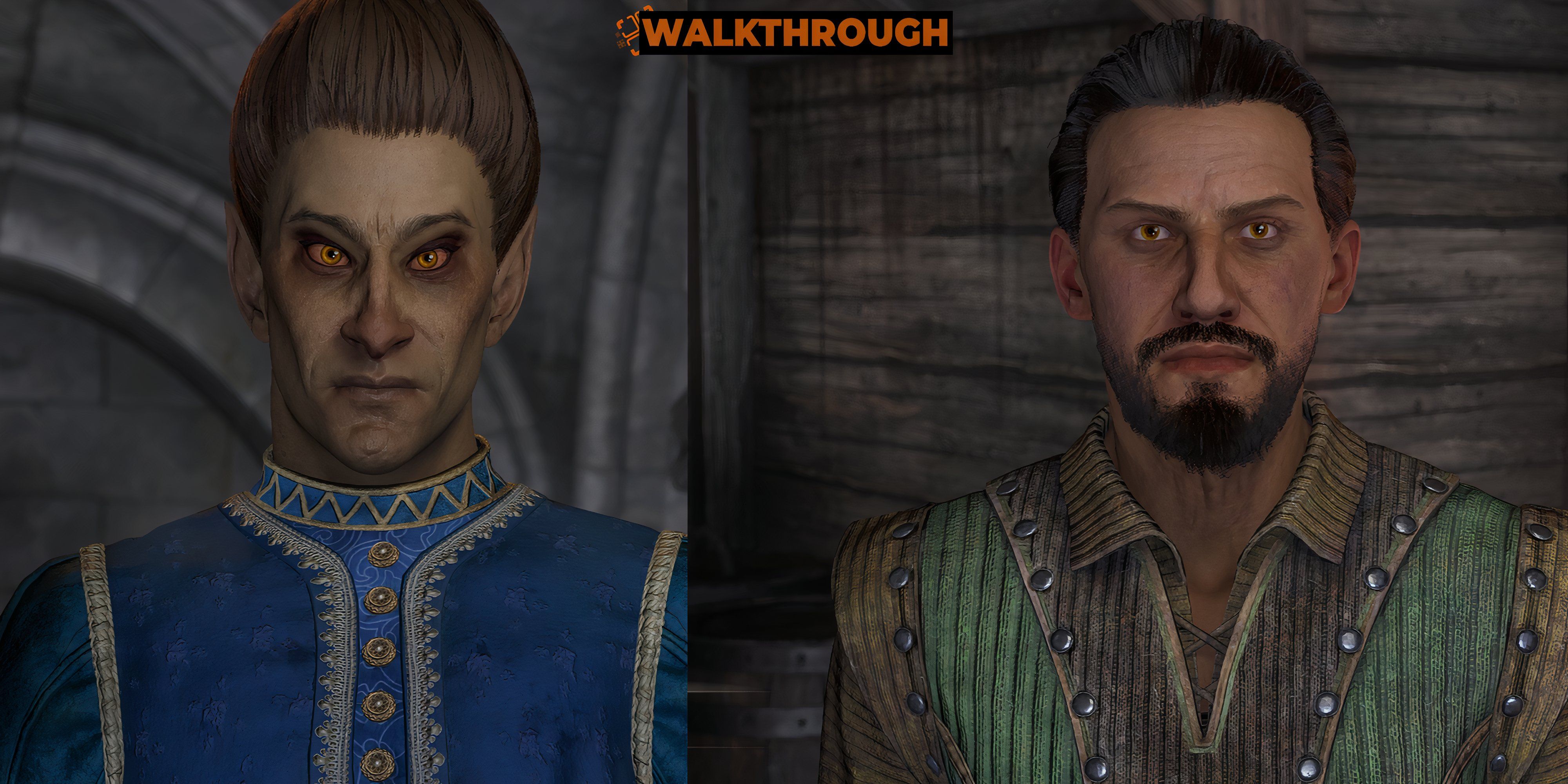 A picture of Seridur and Roland - oblivion remastered
