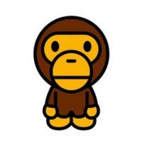 Baby Milo Sanrio character on a white background.