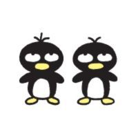 Badtz Twins Sanrio character on a white background.