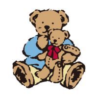 Benjaminbear Sanrio character on a white background.
