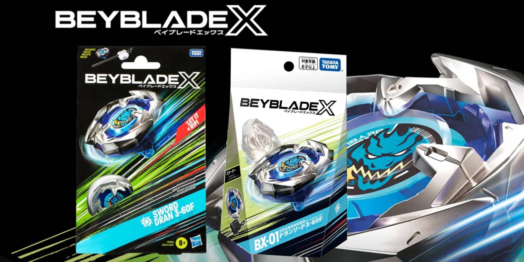 Beyblade X Sword Dran Takara Tomy Vs Hasbro