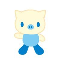 Buppy-kun Sanrio character on a white background.