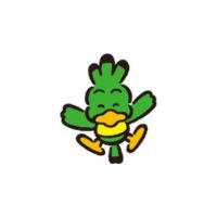 Chara Sanrio character on a white background.
