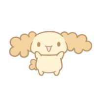 Chiffon Sanrio character on a white background.