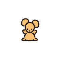 Choppy Sanrio character on a white background.