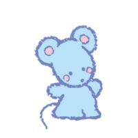 Chu Sanrio character on a white background.