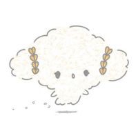 Cogimyun Sanrio character on a white background.