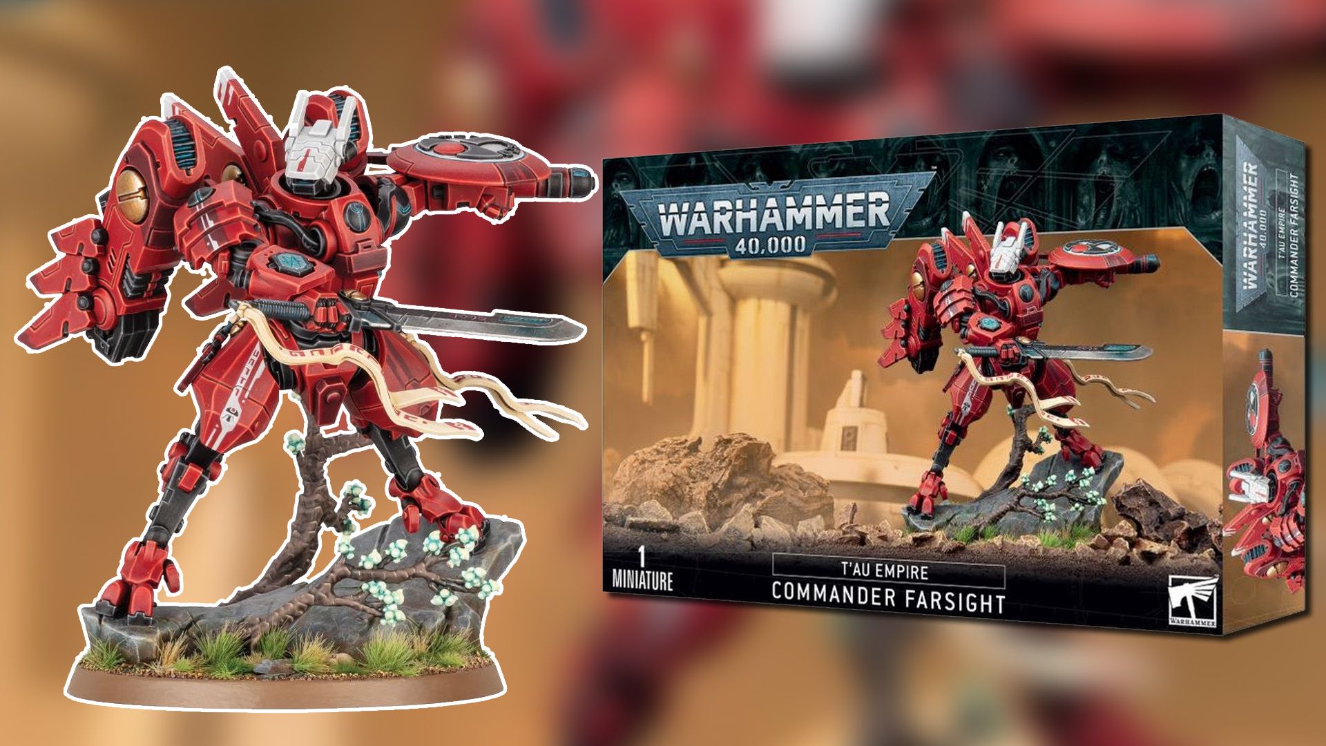 Commander Farrusite Product Box and 40,000 small in Warhamar.