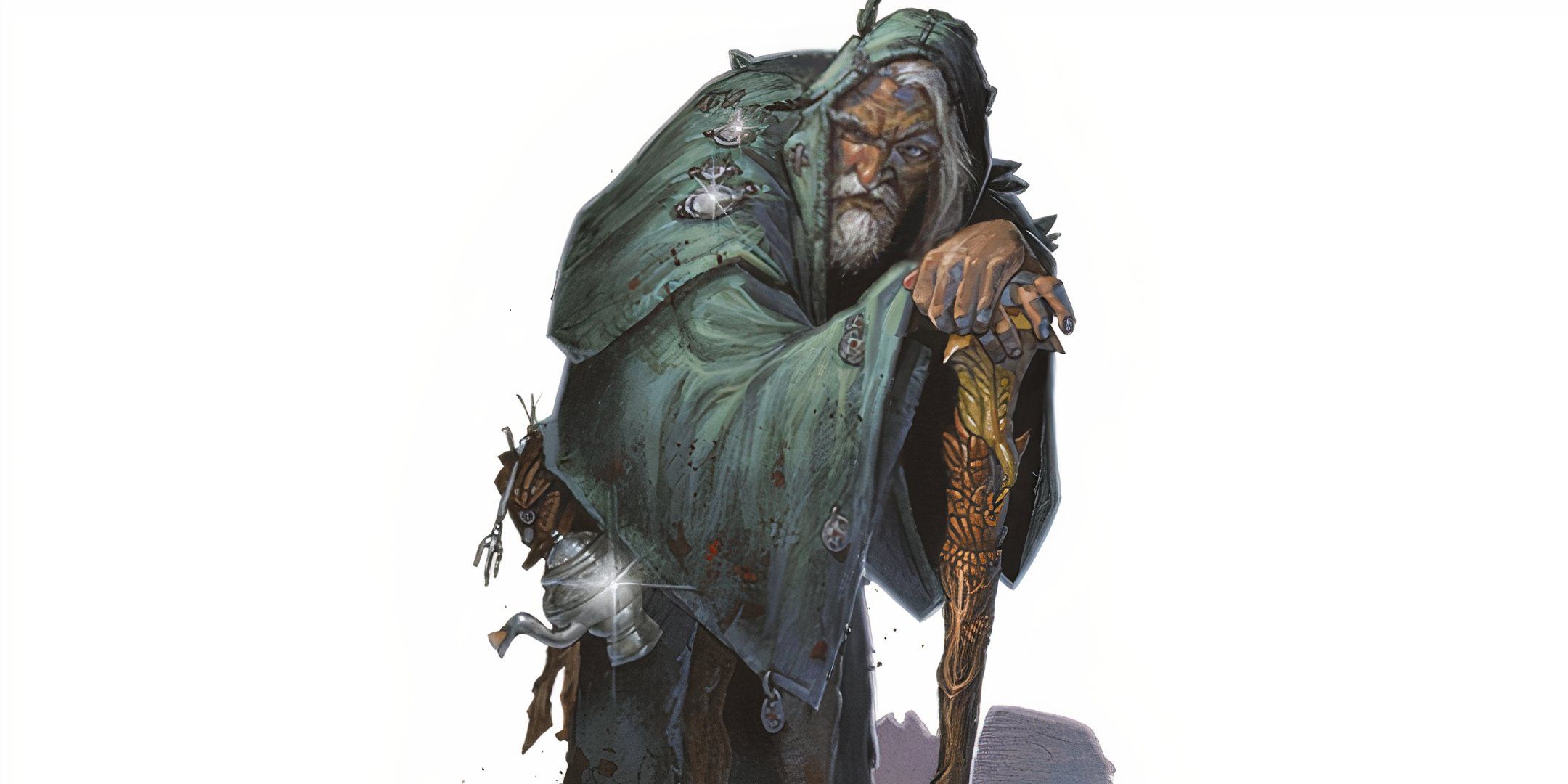 Davian Martikov, a wereraven from Curse of Strahd in DND. 