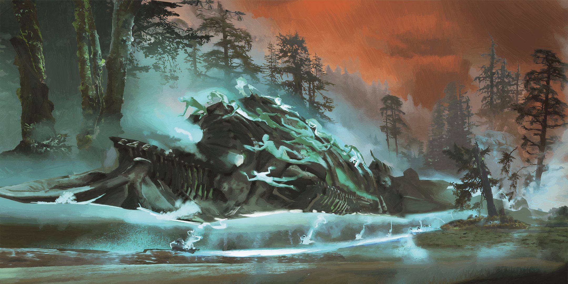 The haunted train known as Cyre 1313 in DND.