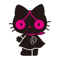 Darkgrapeman Sanrio character on a white background.