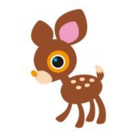 Deery Lou Sanrio character on a white background.