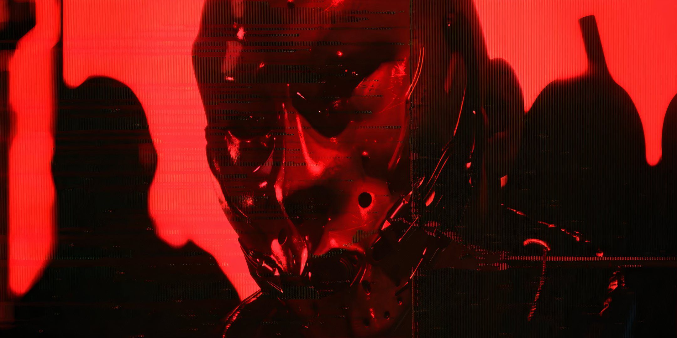 den of wolves character wearing a mask.