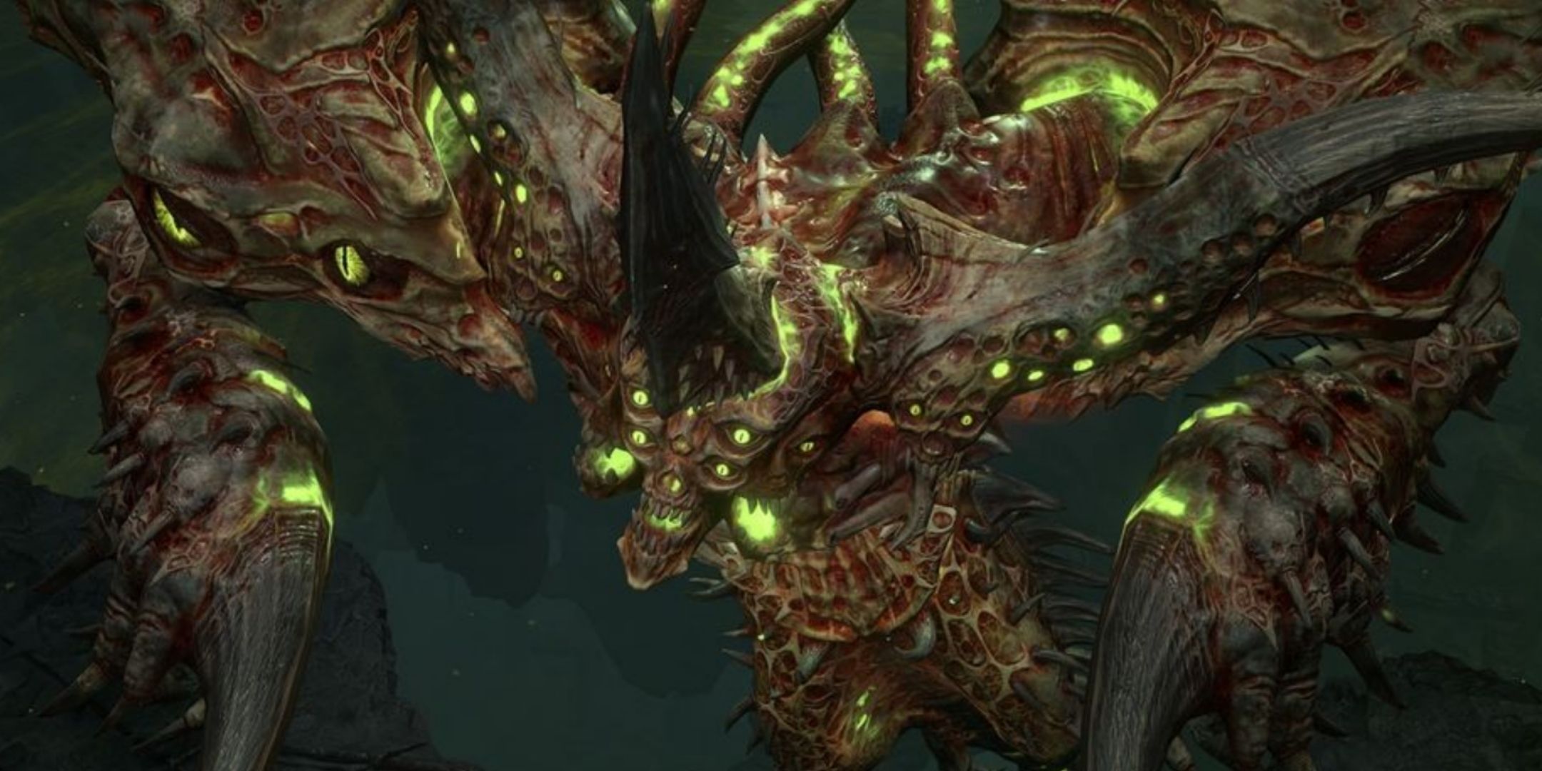 Diablo 4 Belial Leaning Over Chasm