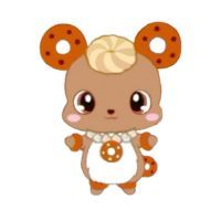 Donadona Sanrio character on a white background.