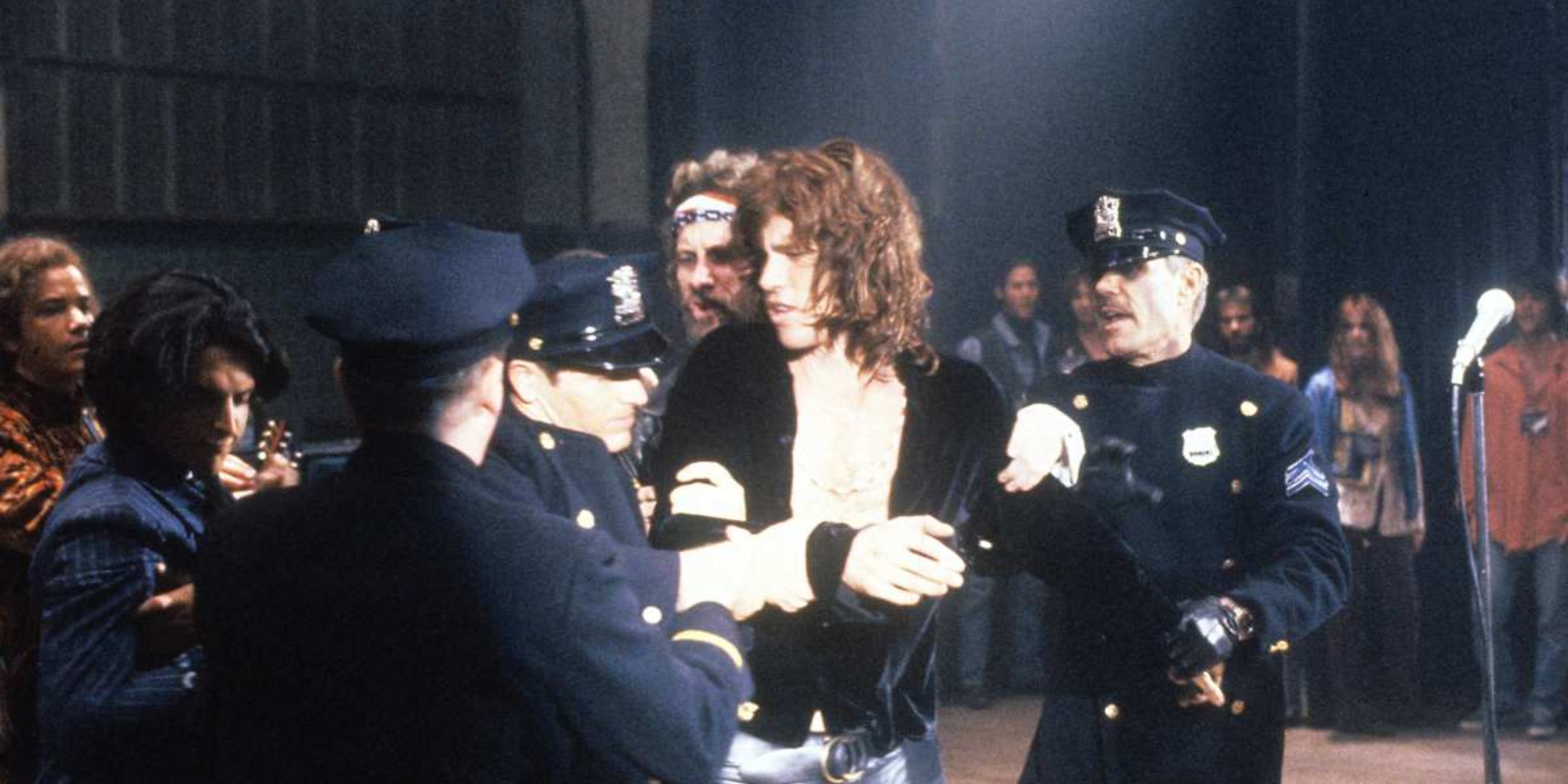 Morrisi was arrested by police.