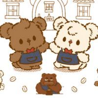 Drip, Syrup, and Roast Sanrio characters on a white background.