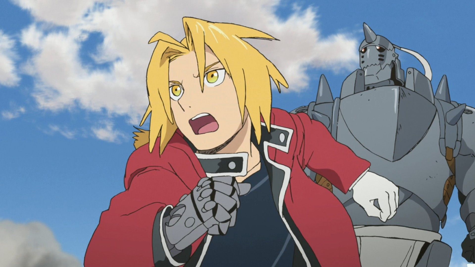 Edward and Alphonso from Fullmetal Alchemist - The Sacred Star of Milos.