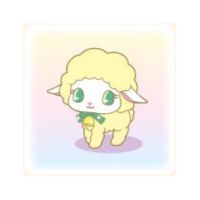 Flora Sanrio character on a white background.