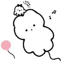 Fuwaranpukaran Sanrio character on a white background.