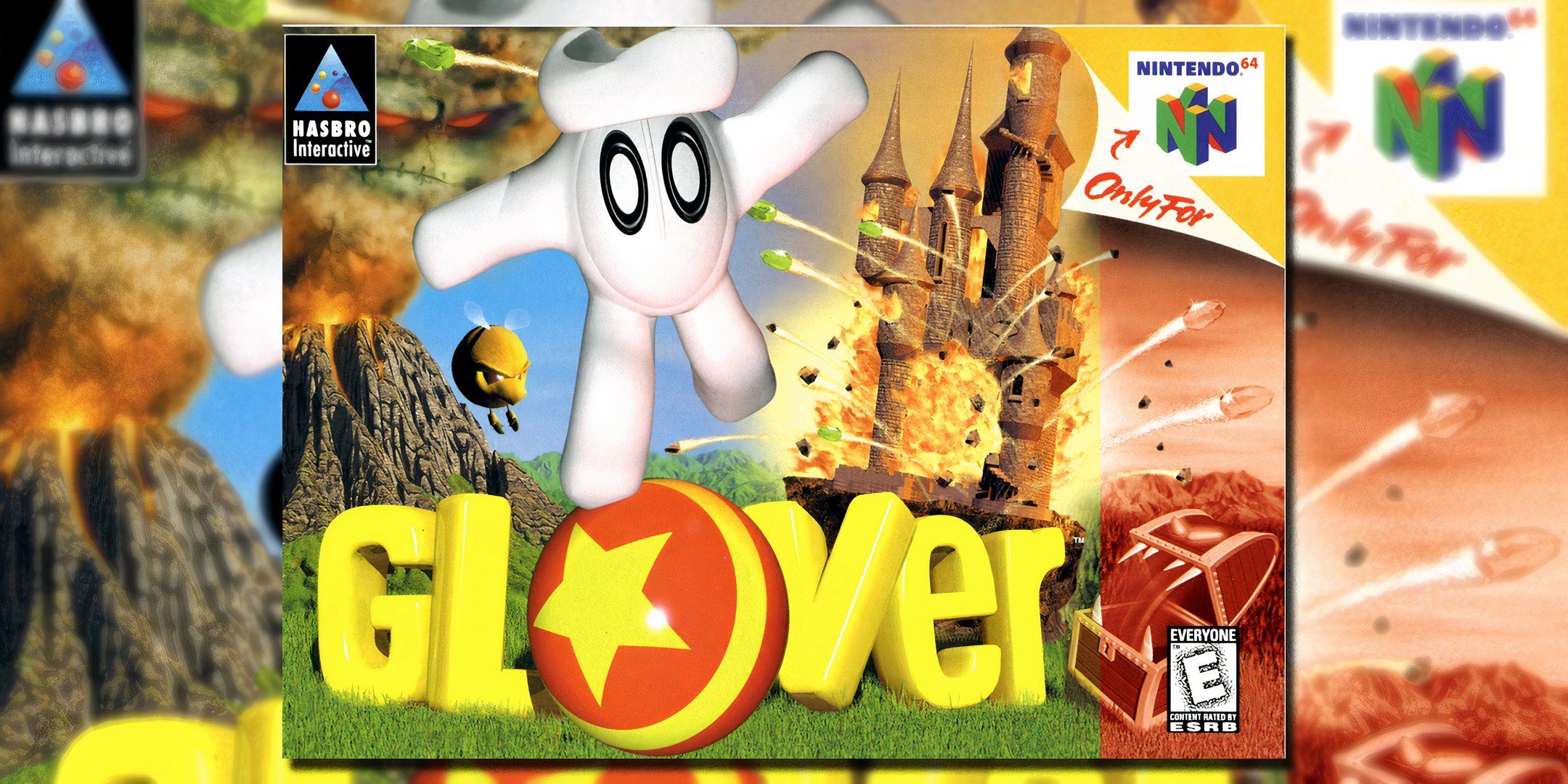 Box art cover Glover.