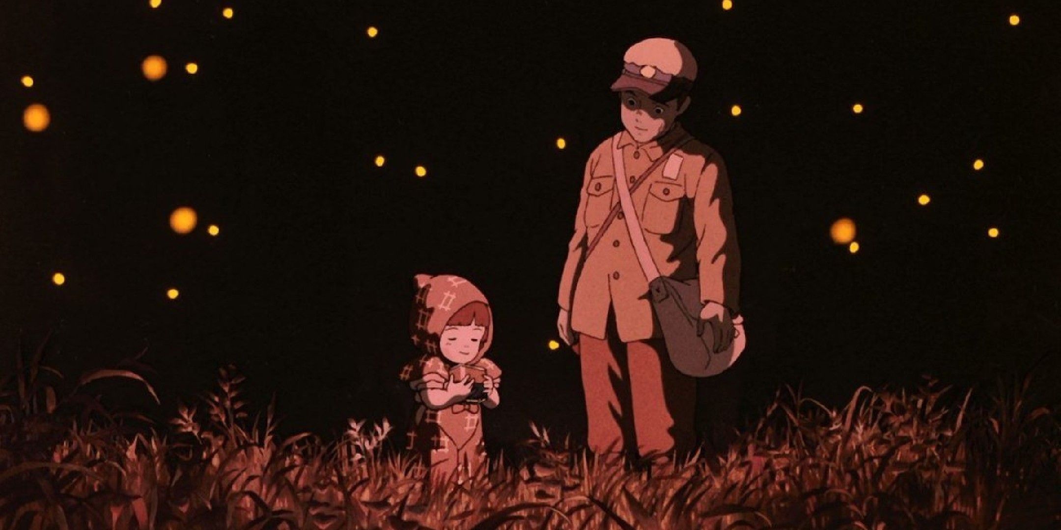 Grave Of The Fireflies image showing the main characters.