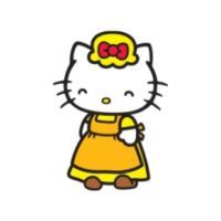 Hello Kitty&rsquo;s Mama Sanrio character on a white background.