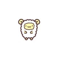 Hitsuji-san Sanrio character on a white background.