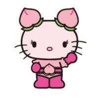Honeymomo Sanrio character on a white background.