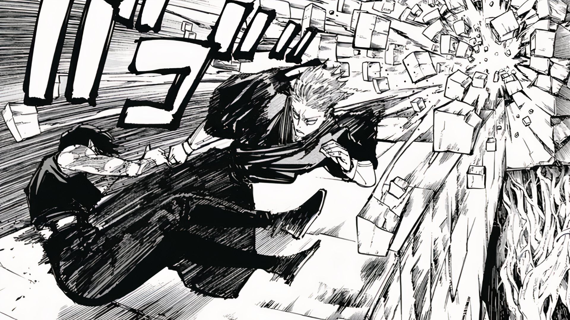 Maki vs Naoya fight where both of them in motion.