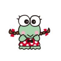 Keroleen Sanrio character on a white background.