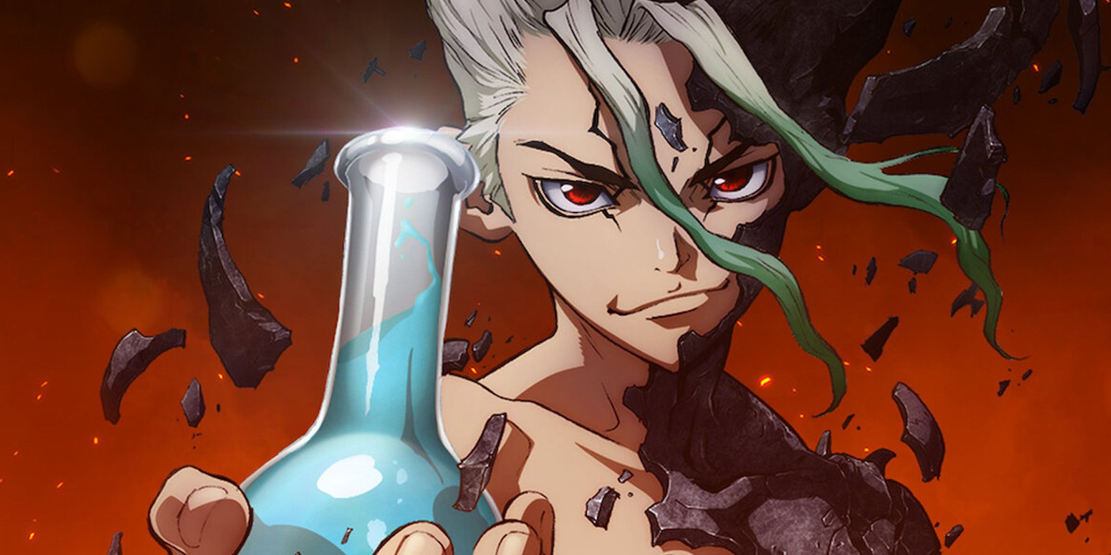 Key art from Dr. Stone