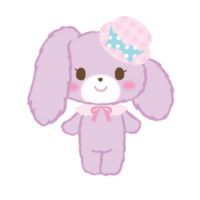 Lalalaflora Sanrio character on a white background.