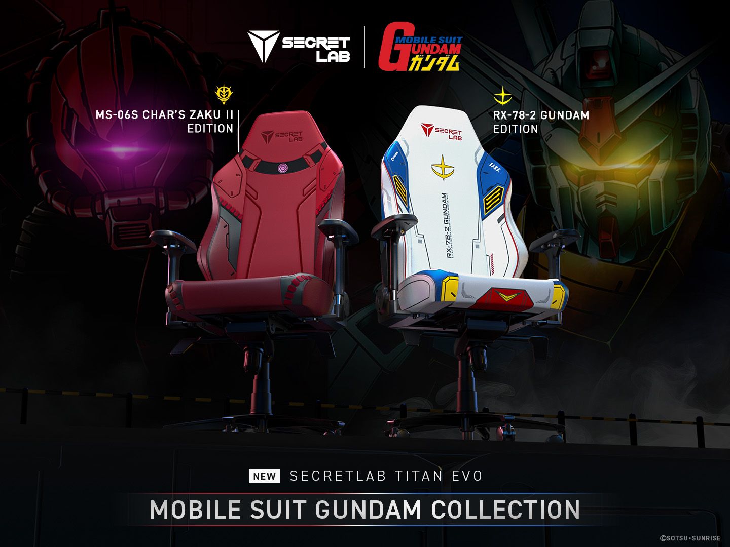 [Main KV _ 4_3] RX-78-2 Gundam &amp; MS-06S Char&rsquo;s Zaku II Edition
