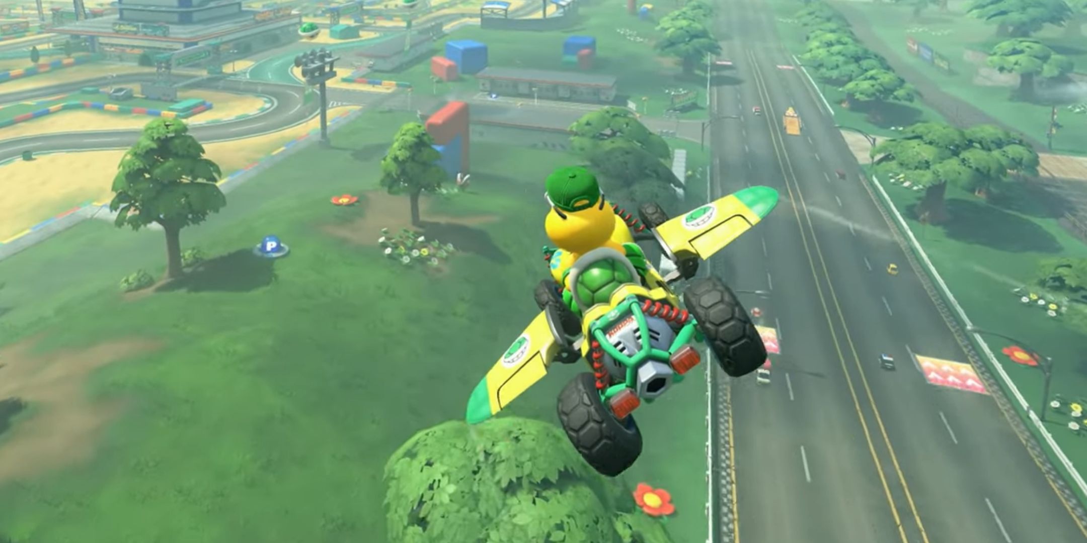 Mario Kart World Flying Koopa