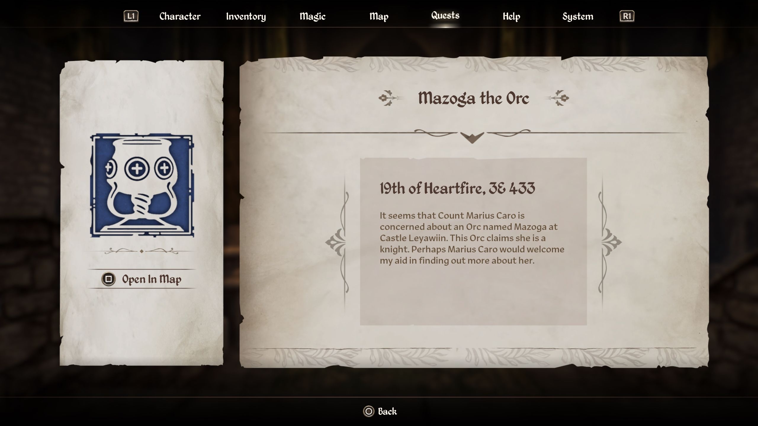 Mazoga the Orc quest - Oblivion Remastered