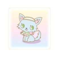 Milky Sanrio character on a white background.