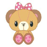 Miss Bear&rsquo;s Dream Sanrio character on a white background.