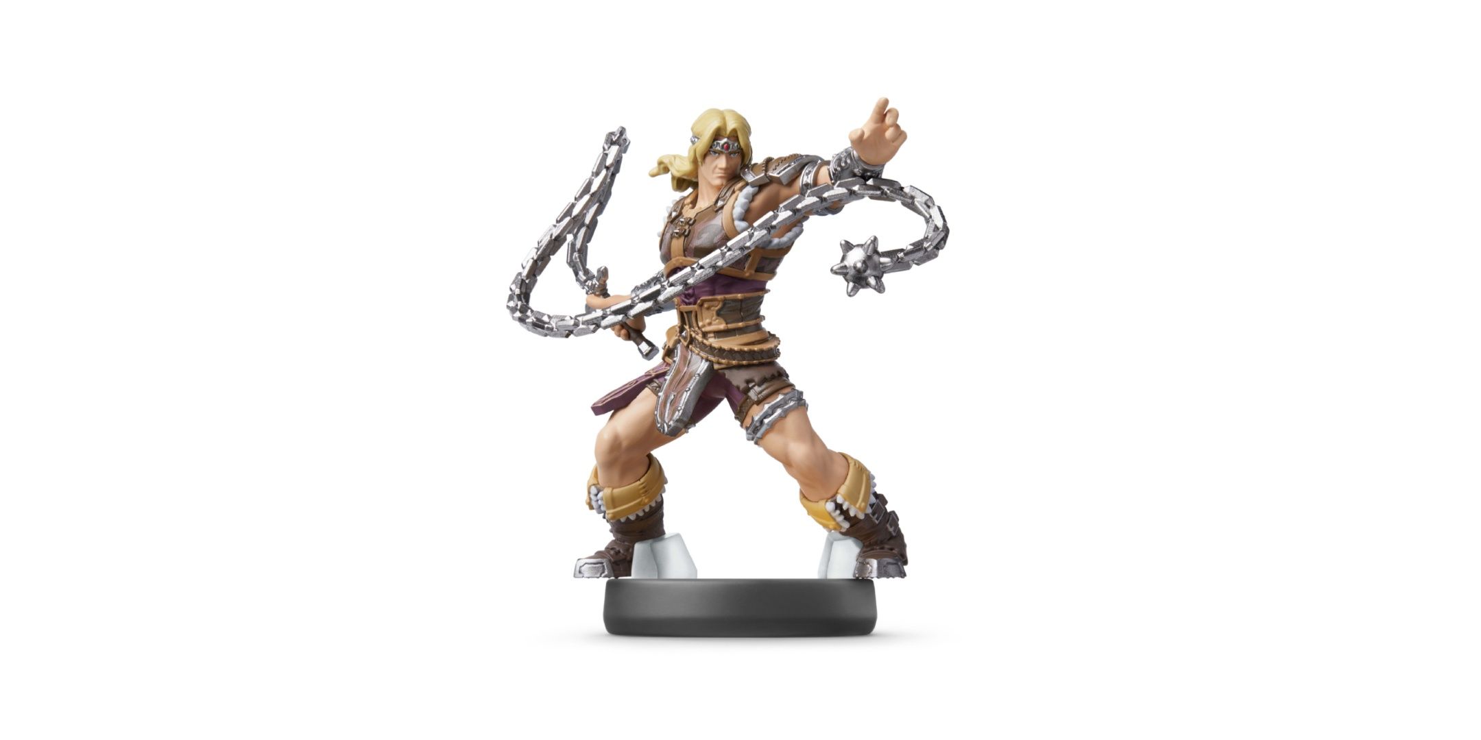 Simon Amiibo på en vit bakgrund.