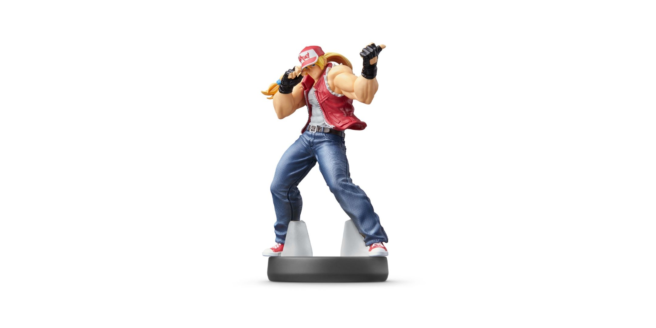 Terry Bogard på en vit bakgrund.