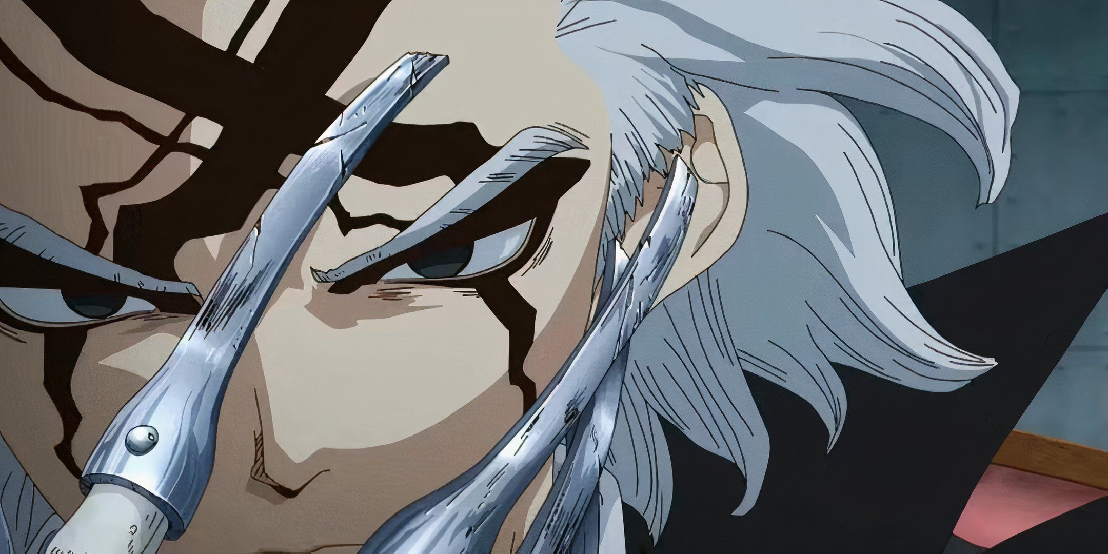 Dr. Xeno giving a menacing look from the Dr.Stone anime.