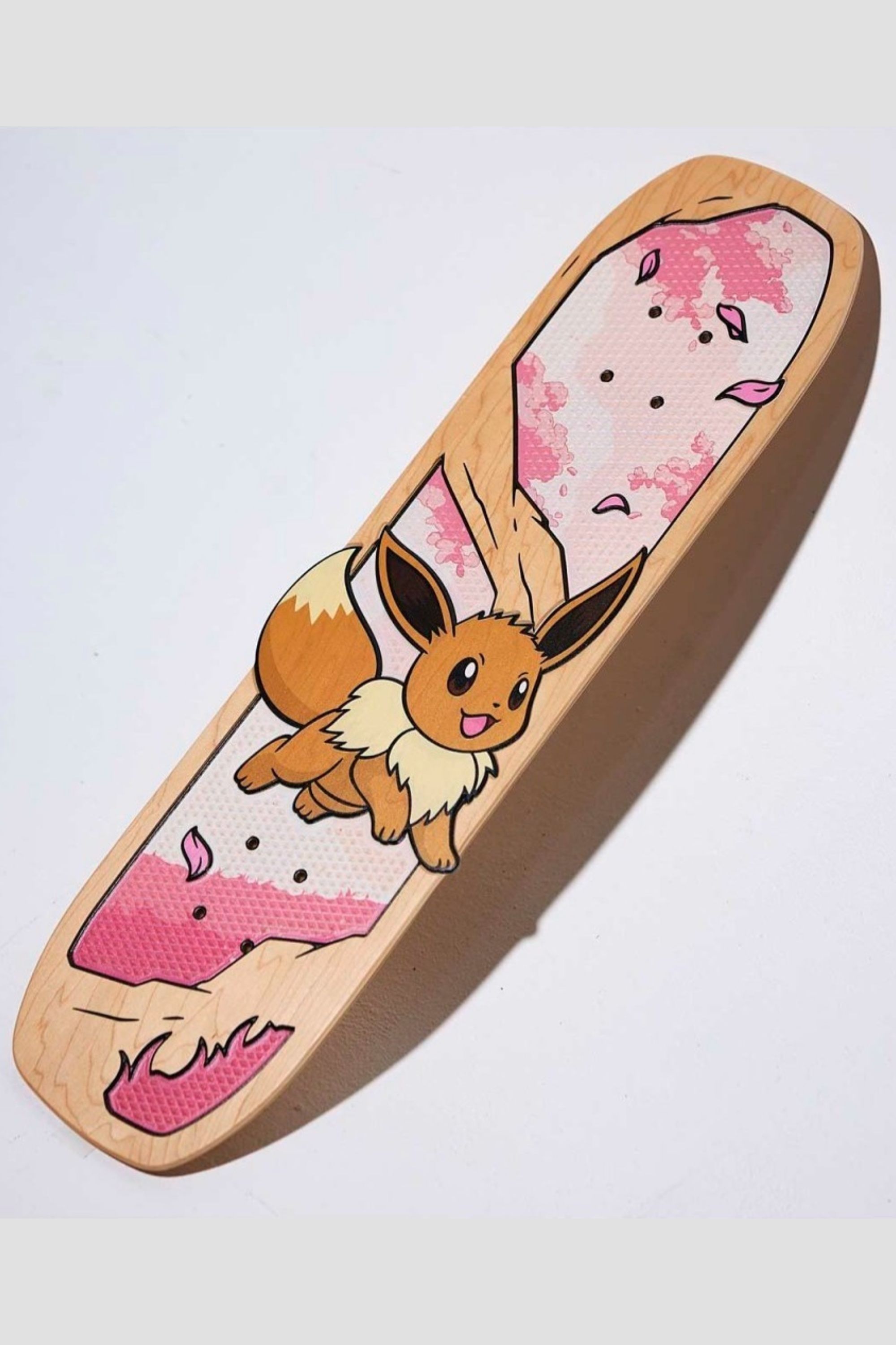 eevee pokemon x bear walker skateboard deck.