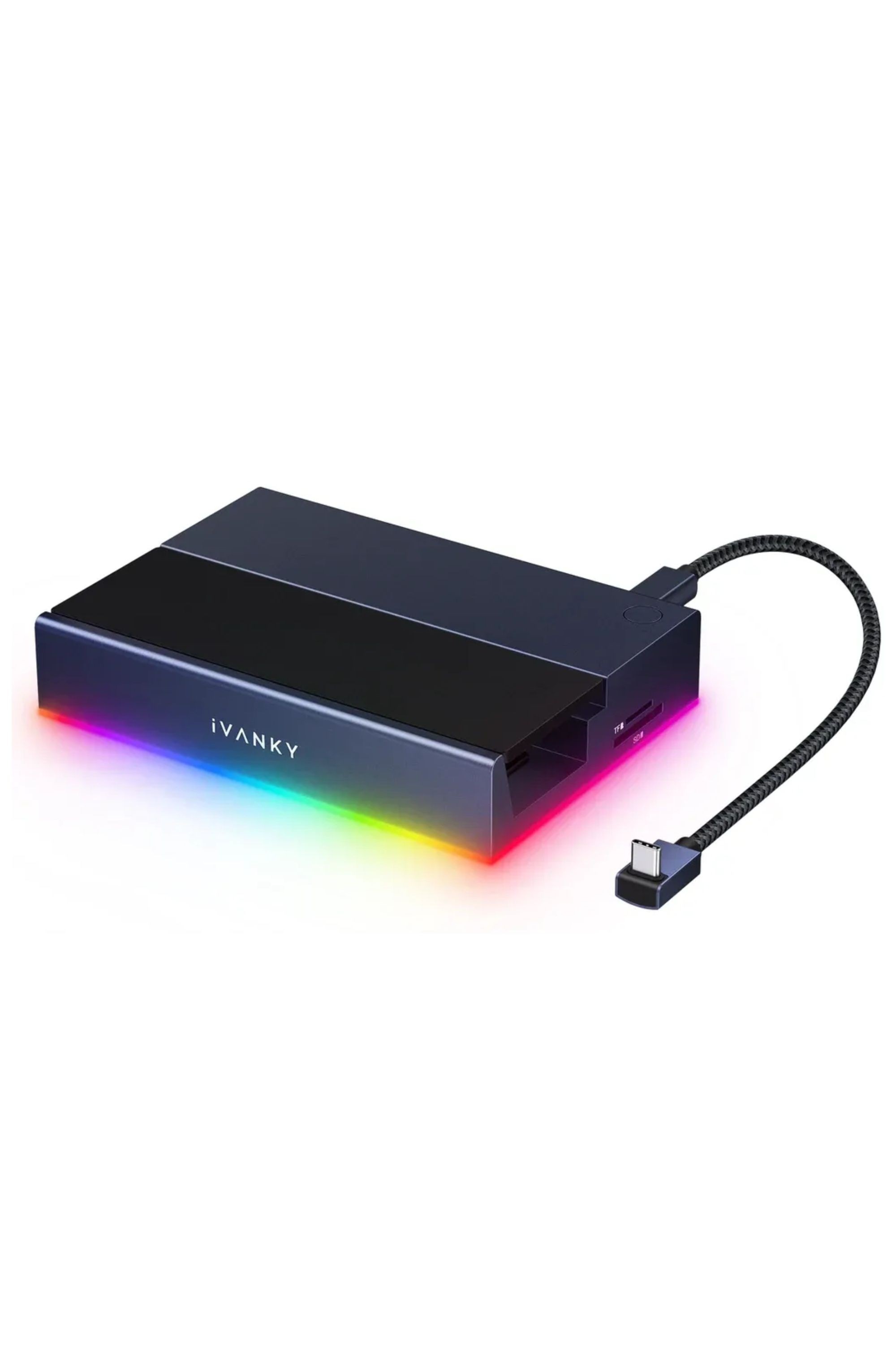 Ivanking gaming dock with RGB lighting.