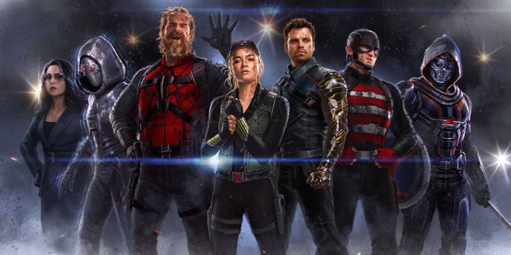 MCU Thunderbolts lineup.