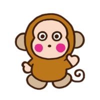 Monkichi Sanrio character on a white background.