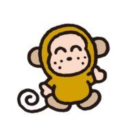 Monsuke Sanrio character on a white background.