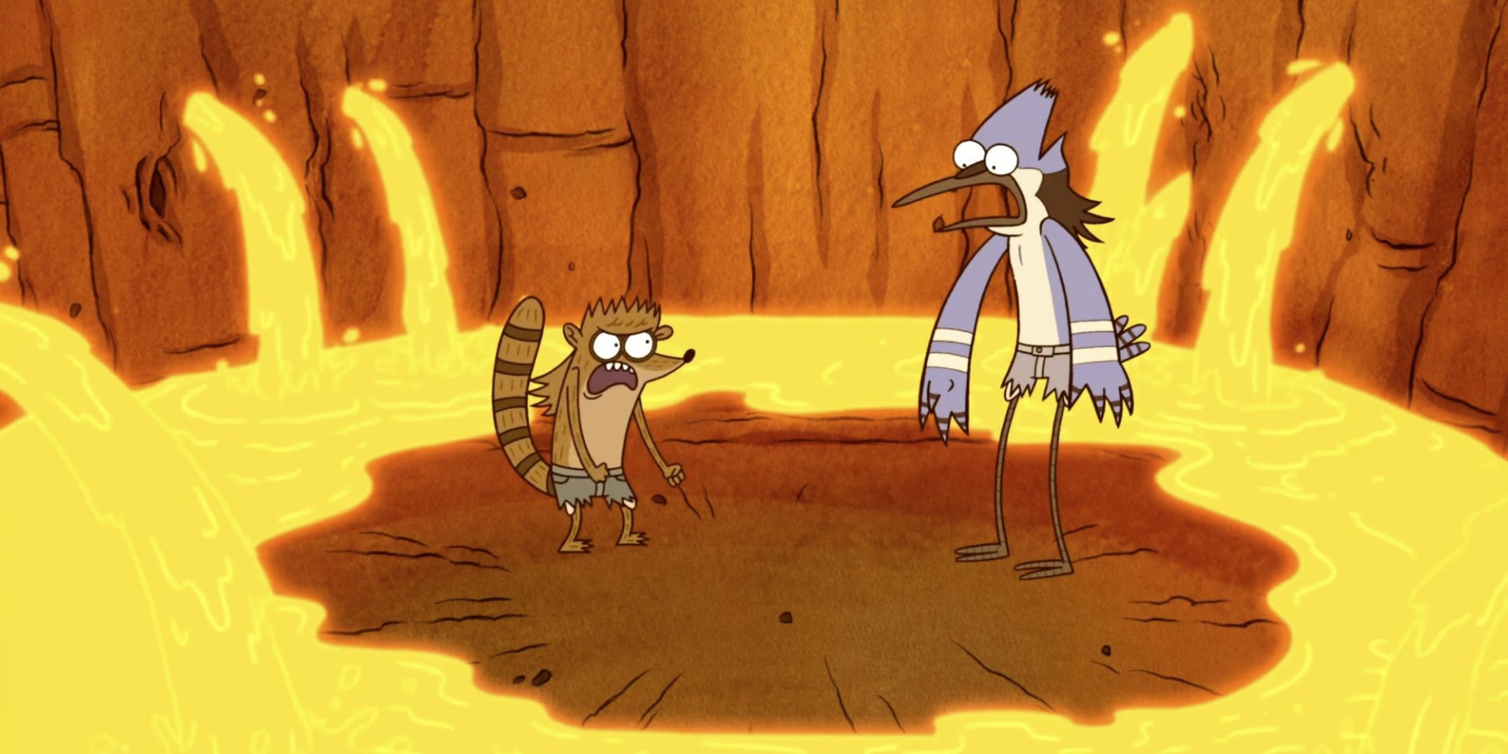 Morde and Rugby play Panchas on a regular show.