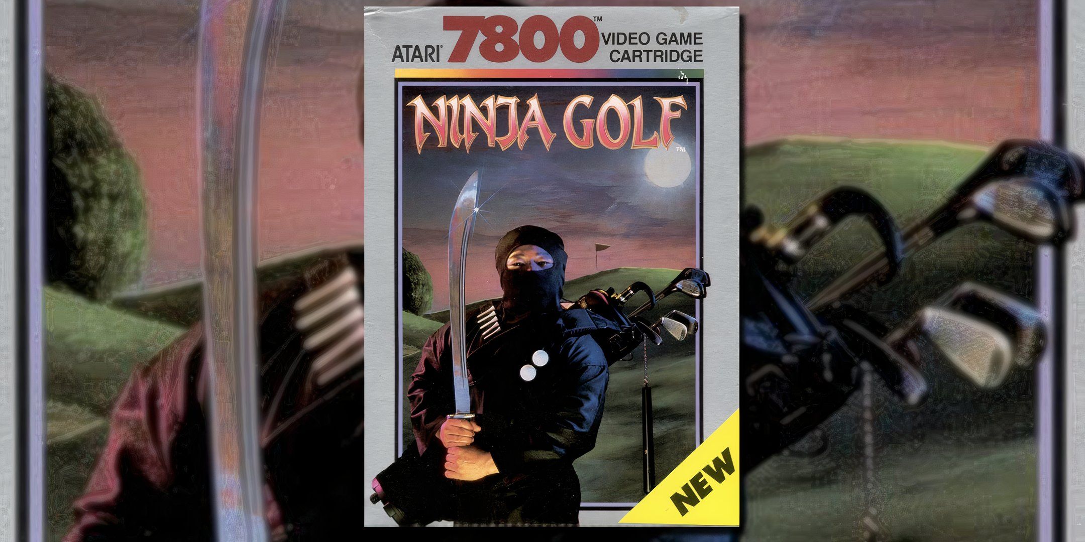 Ninja Golf box art cover.